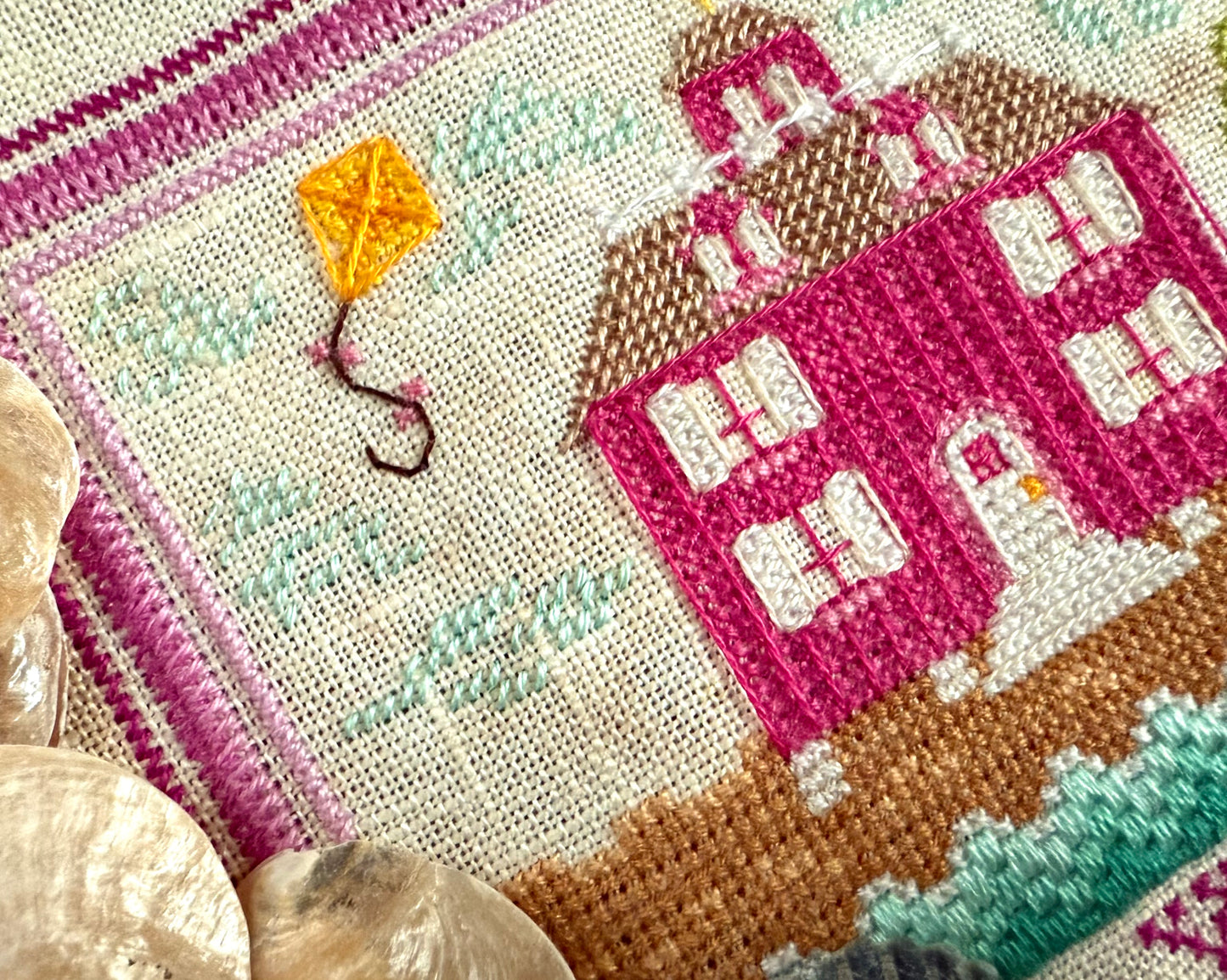 The Pink Cottage Sampler