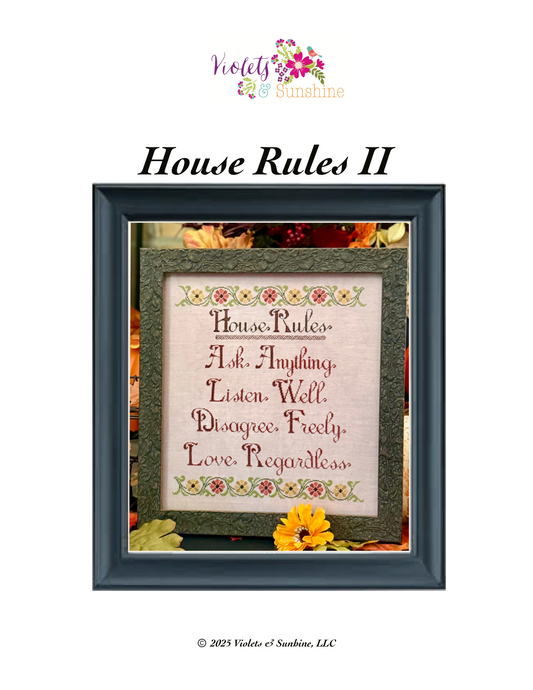 House Rules II